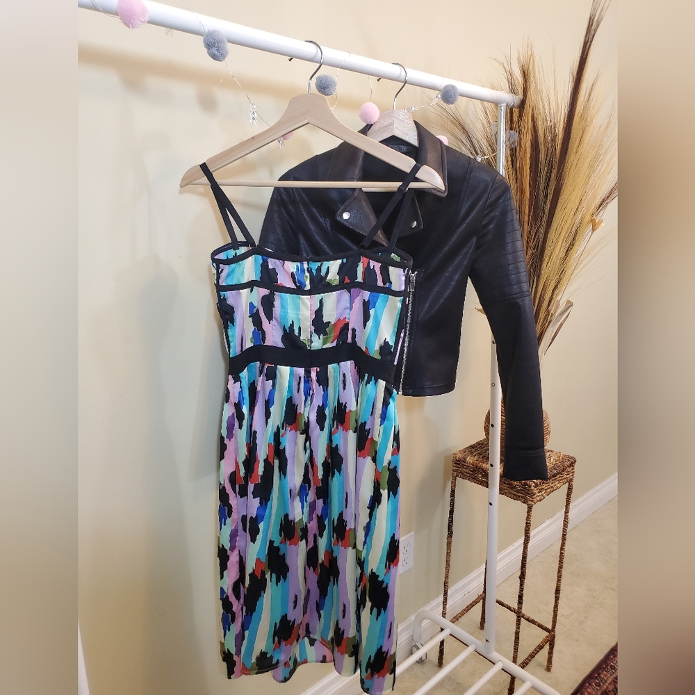 ARC & CO Multicolour Flowy Dress Sz. S - Picture 2 of 5